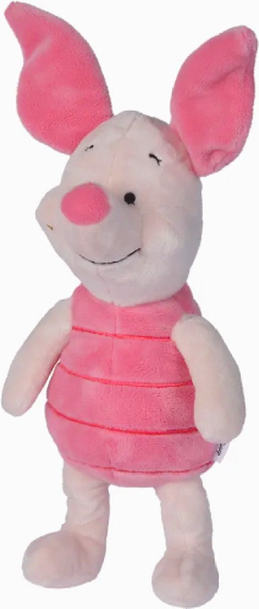 Knorretje (Roze) Disney Winnie the Pooh Pluche Knuffel 38 cm [Winnie de Poeh Beer Plush Toy | Speelgoed Knuffeldier knuffelbeer voor kinderen jongens meisjes | Friends: Tijgetje - Iejoor/Eeyore - Piglet]